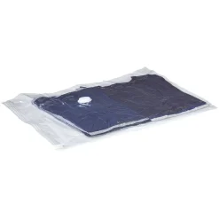 Gifi Rangement|Lot de 2 housses vide air transparentes - Taille M