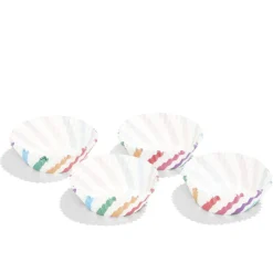 Gifi Lot de 80 moules à cake en papier sulfurisé Ø7cm