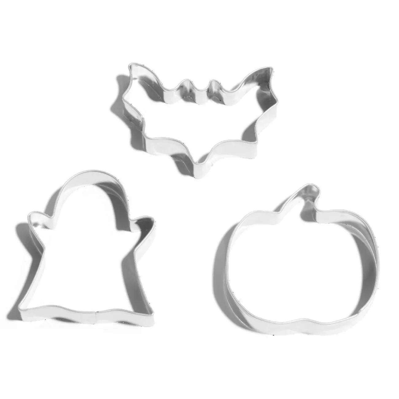 Gifi Lot de 3 moules à cookie en inox Ø6cm