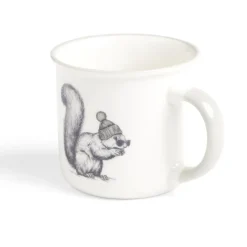 Gifi Lot de 4 mugs animaux 33,5cl