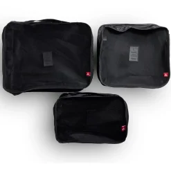 Gifi Rangement|Lot de 3 organisateurs de valise 3 formats