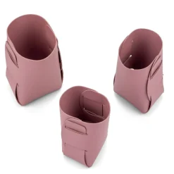 Gifi Beauté^Lot de 3 panières de rangement 8/9/10cm - 3 coloris