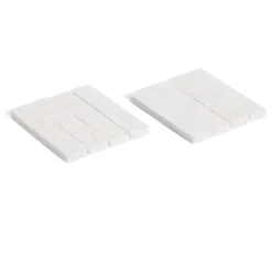 Gifi Quincaillerie^Lot de 8 patins en feutre adhésif ultra puissant - 63x12 mm