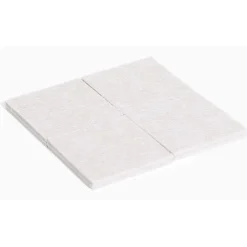 Gifi Quincaillerie^Lot de 4 patins en feutre adhésif ultra puissant - 50x50 mm