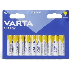 Gifi Pile^Lot de 10 piles LR06 AA Varta Energy