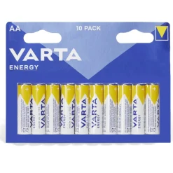 Gifi Pile^Lot de 10 piles LR06 AA Varta Energy