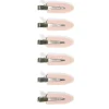 Gifi Beauté^Lot de 6 pinces à cheveux latérales noir ou rose - 2 coloris