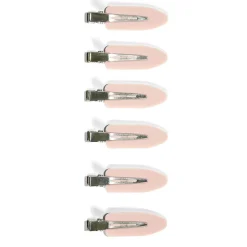 Gifi Beauté^Lot de 6 pinces à cheveux latérales noir ou rose - 2 coloris