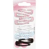 Gifi Beauté^Lot de 10 pinces clic clac de 5 couleurs