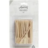 Gifi Lot de 48 piques pour l'apéritif en bambou