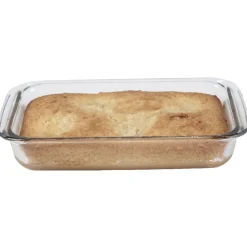 Gifi Lot de 3 plats à four empilables en verre