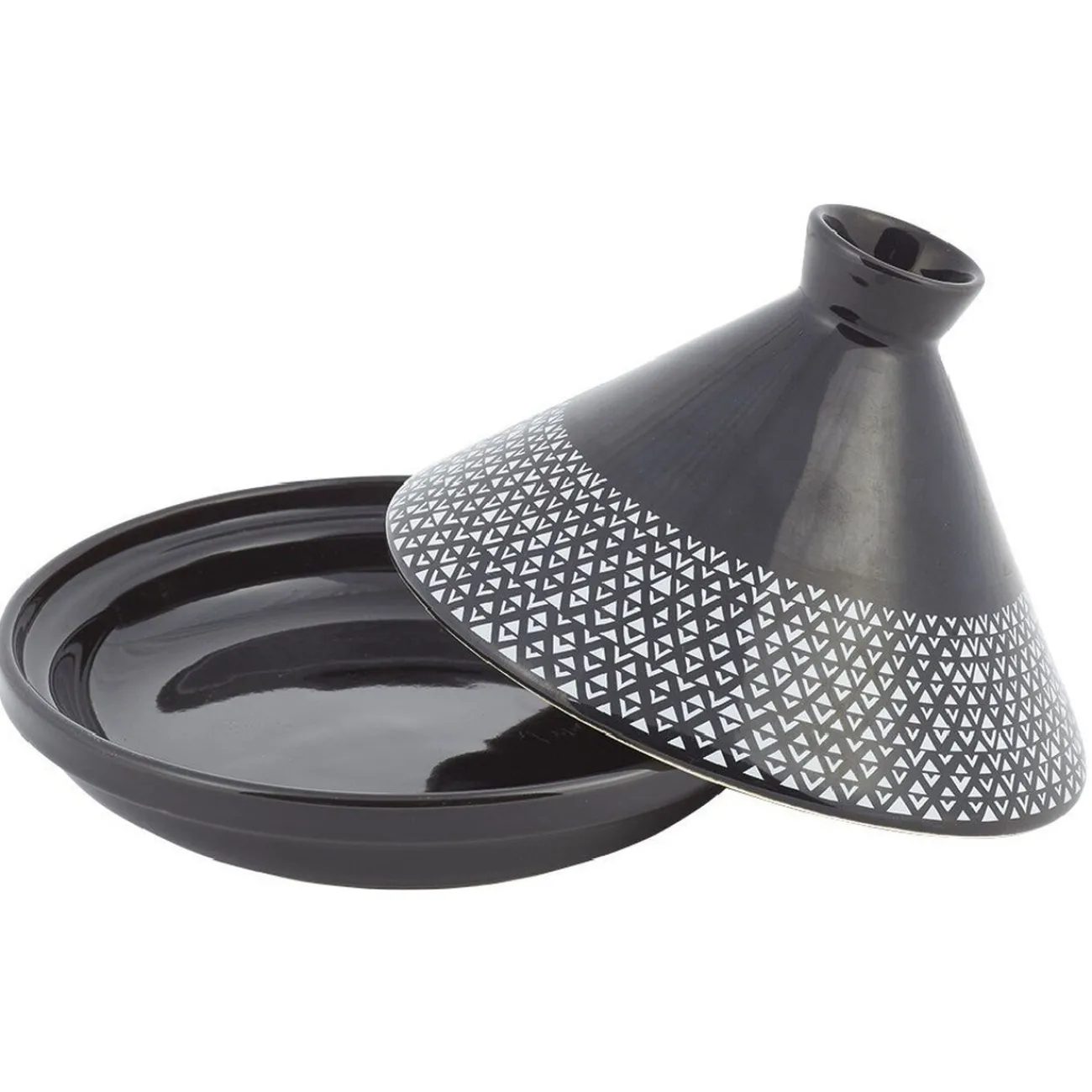 Gifi Lot de 4 plats à tajine individuel céramique
