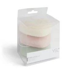 Gifi Beauté^Lot de 3 éponges konjac coeur - 3 modèles