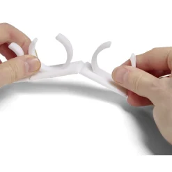 Gifi Lot de 2 porte-épices adhésifs support de rangement pour bocal