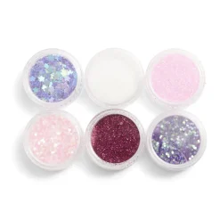 Gifi Beauté^Lot de 6 pots de strass autocollants pour ongles