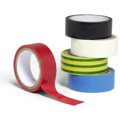 Gifi Colle Et Adhésif^Lot de 5 rouleaux ruban adhésif isolation électrique 4m