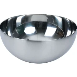 Gifi Lot de 3 saladiers en inox Ø18,7/23,6/28,5cm