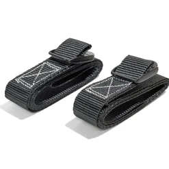 Gifi Quincaillerie^Lot de 2 sangles noires 120cm