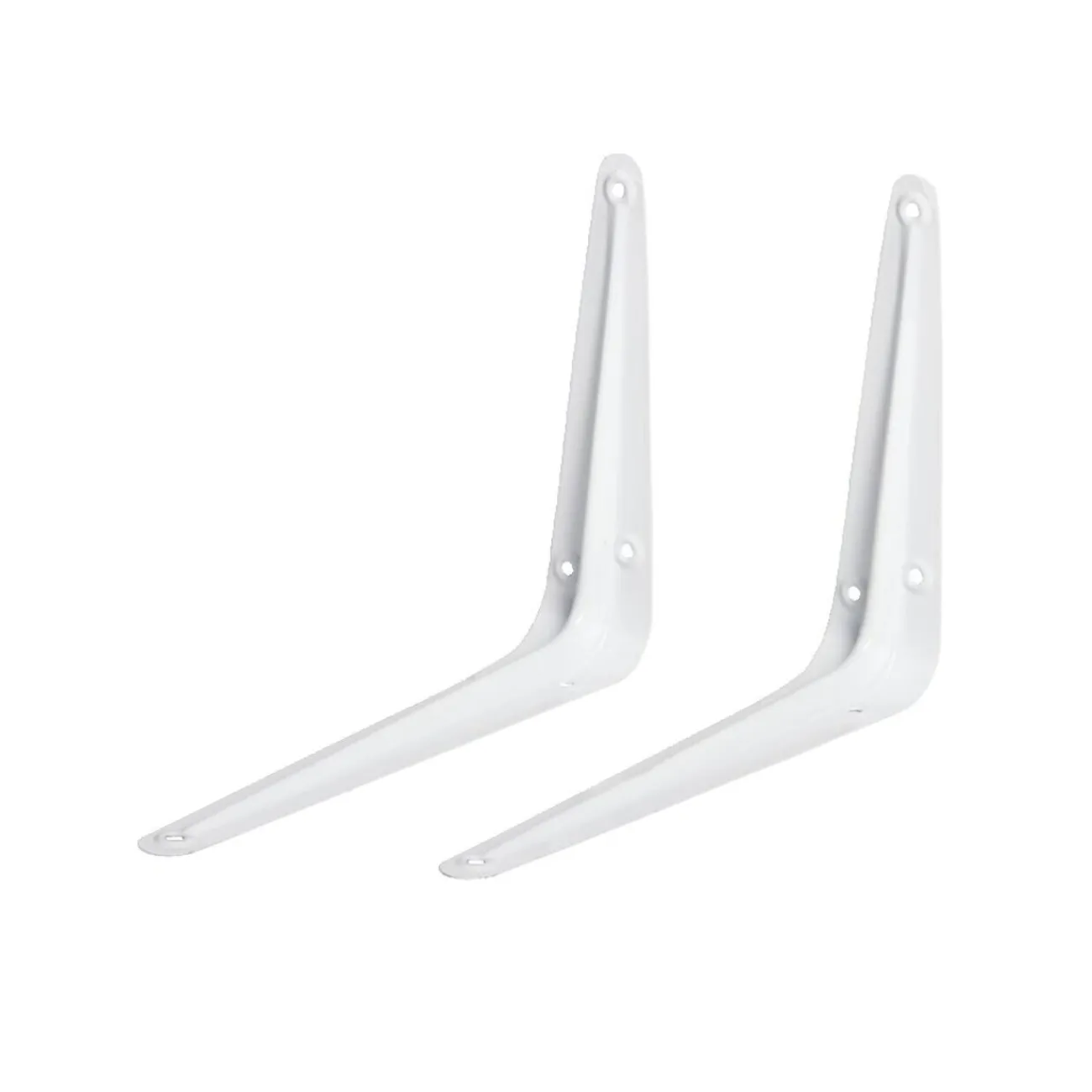 Gifi Quincaillerie^Lot de 2 supports d'étagères en équerre 15x20cm fer