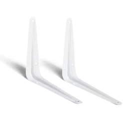 Gifi Quincaillerie^Lot de 2 supports d'étagères en équerre 15x20cm fer