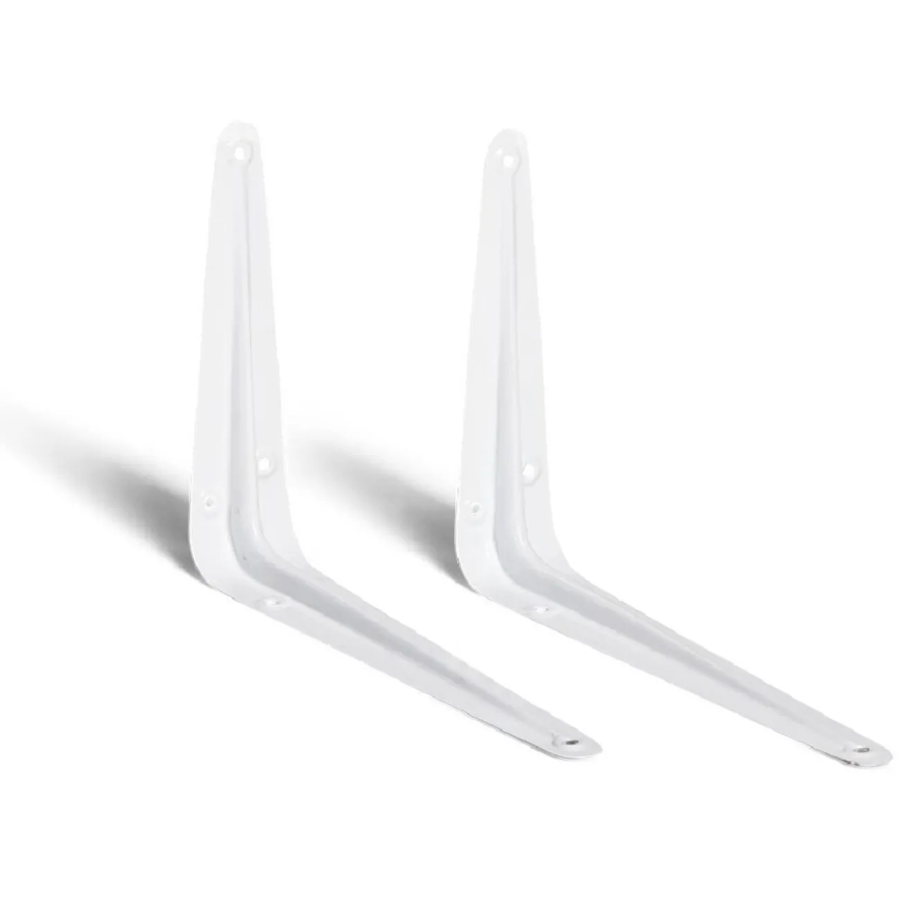 Gifi Quincaillerie^Lot de 2 supports d'étagères en équerre 15x20cm fer