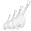 Gifi Lot de 4 tamis en plastique Ø6,4/8/10,8/14cm