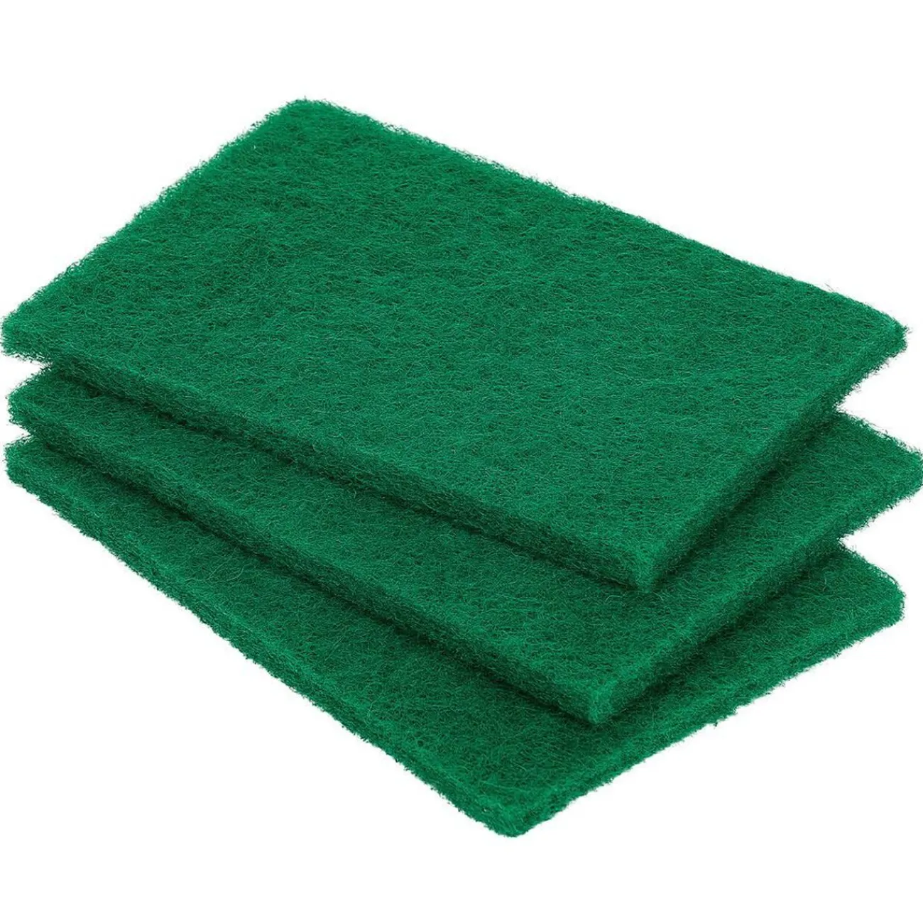 Gifi Nettoyage Et Entretien|Lot de 5 tampons à récurer grattants 15x10cm polyester vert