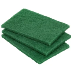 Gifi Nettoyage Et Entretien|Lot de 5 tampons à récurer grattants 15x10cm polyester vert
