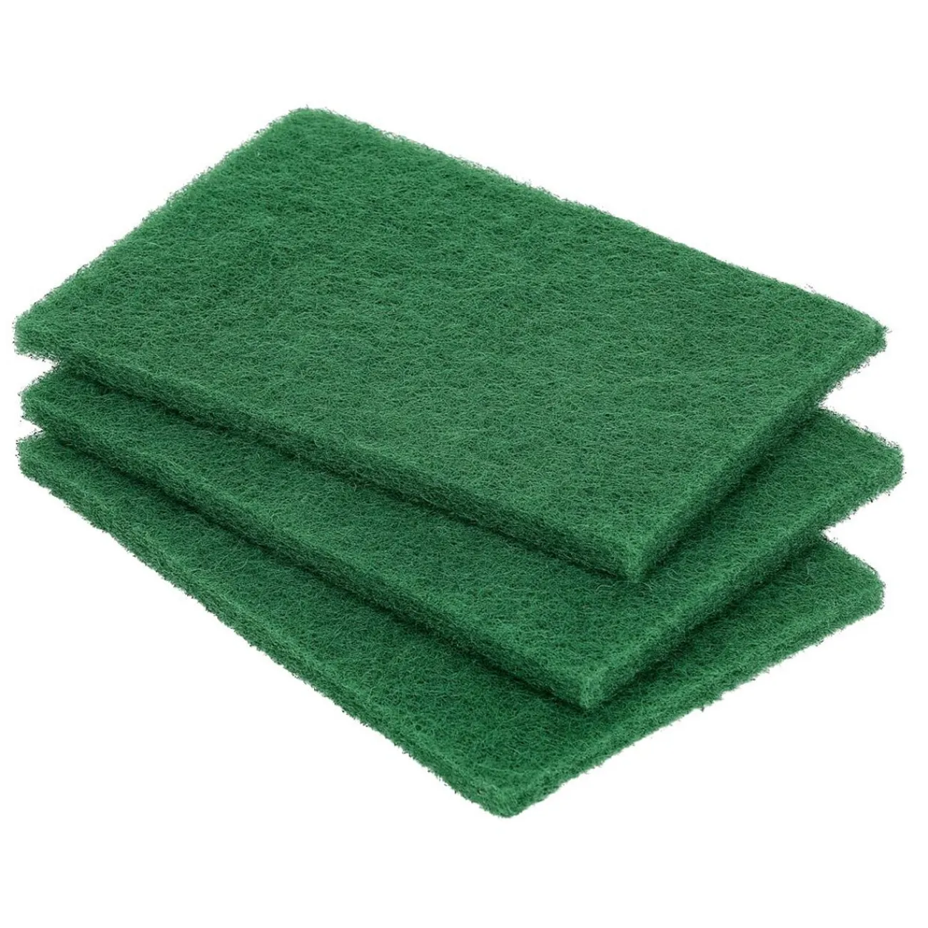 Gifi Nettoyage Et Entretien|Lot de 5 tampons à récurer grattants 15x10cm polyester vert