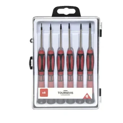 Gifi Outils Bricolage^Lot de 6 tournevis et 1 clé allen