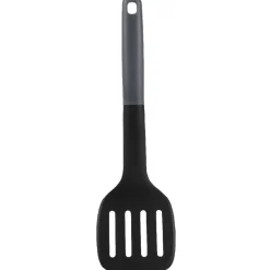 Gifi Lot de 6 ustensiles avec support noir gris