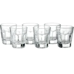 Gifi Lot de 6 verres à shooter 4,5cl H5,6cm