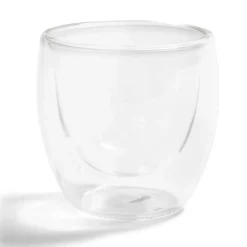 Gifi Lot de 2 verres double paroi 80ml