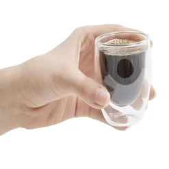 Gifi Lot de 2 verres double paroi 80ml