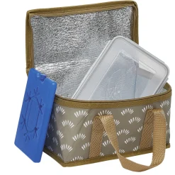 Gifi Lunch bag avec pain de glace et boîte alimentaire 25x14xH12cm