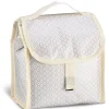 Gifi Lunch bag réfrigérant beige et gris motif macramé