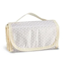 Gifi Lunch bag réfrigérant beige et gris motif macramé