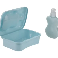 Gifi Lunch box bleu avec gourde intégrée