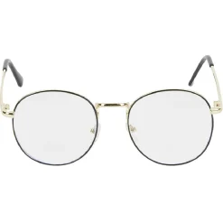 Gifi Bien-Être^Lunettes noires et dorées anti lumière bleue