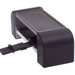 Gifi Machine à raclette Duo connectable noire 2 poêlons 450W