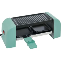 Gifi Machine à raclette Duo connectable rouge 2 poêlons 450W