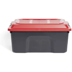 Gifi Rangement|Malle de rangement 38,5x58xH34cm plastique x2