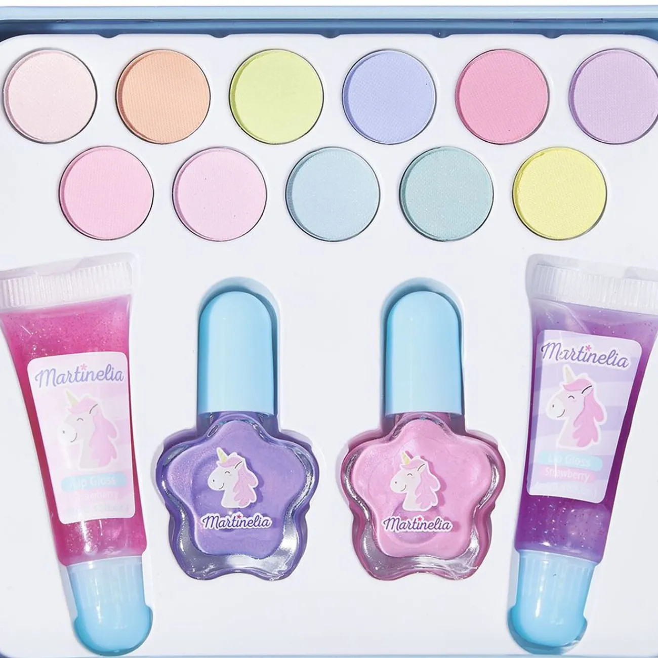 Gifi Beauté^Mallette à maquillage Martinelia Little Unicorn 16 pièces