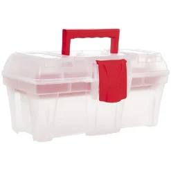 Gifi Rangement|Mallette compartimentée à clips