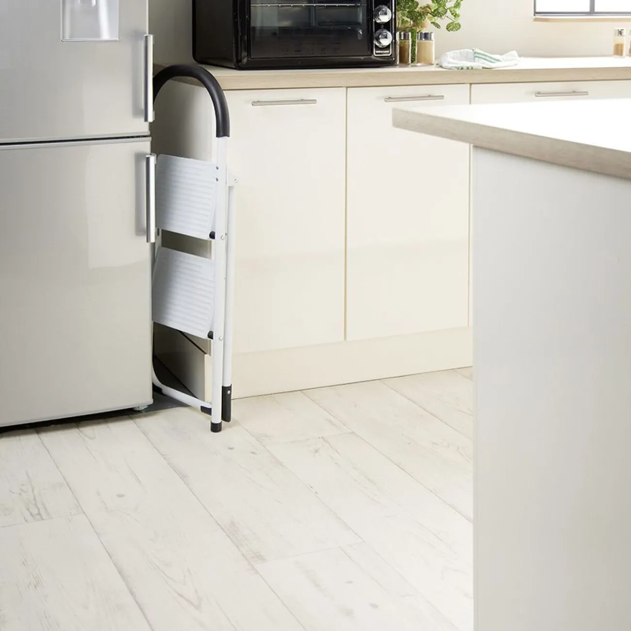 Gifi Aménagement Atelier^Marche pied en métal à 2 marches