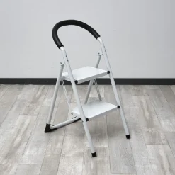 Gifi Aménagement Atelier^Marchepied pliant 2 marches blanc