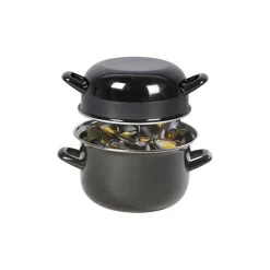 Gifi Marmite à moules 20 cm noire