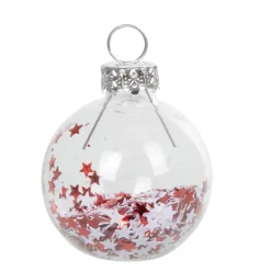 Gifi Marque-place de Noël blanc et rouge x 6