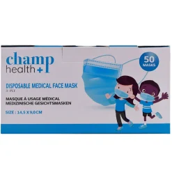 Gifi Bien-Être^Masque chirurgical enfant jetable bleu et blanc x50