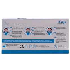 Gifi Bien-Être^Masque chirurgical enfant jetable bleu et blanc x50